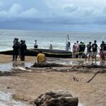 Atiende grupo de varamiento de mamíferos marinos de Oaxaca encallamiento de ballena en Santa María Tonameca