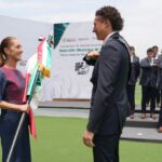 PRESIDENTA CLAUDIA SHEINBAUM ABANDERA A LA SELECCIÓN NACIONAL DE MÉXICO QUE PARTICIPARÁ EN LA COPA MUNDIAL DE LA FIFA 2026