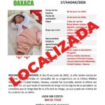 Localiza FGEO a salvo a bebé recién nacida reportada como sustraída en Ciudad Ixtepec